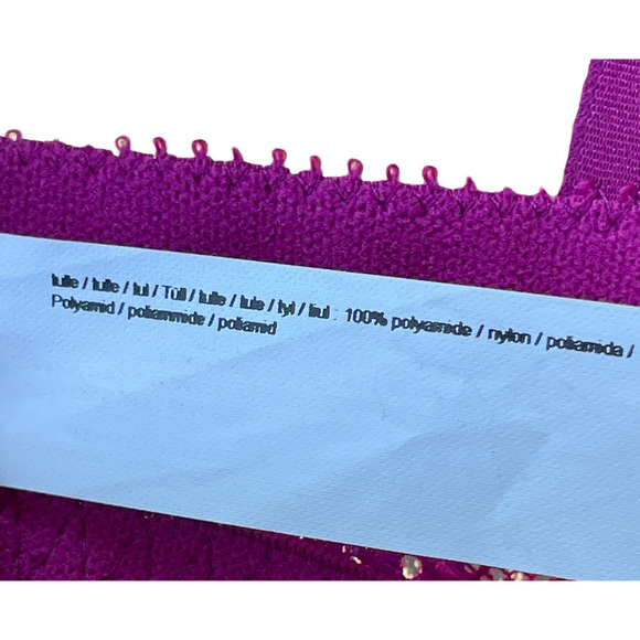 Chantelle Magenta/Pink Underwire Bra - Size 34 DD - Picture 9 of 12